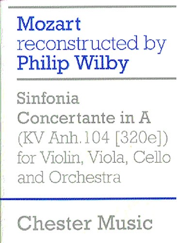 W.A. Mozart: Sinfonia Concertante in A (Wilby)