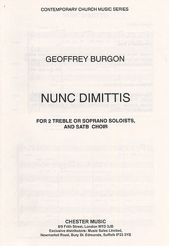 Geoffrey Burgon: Nunc Dimittis