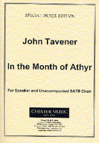 John Tavener: In The Month Of Athyr