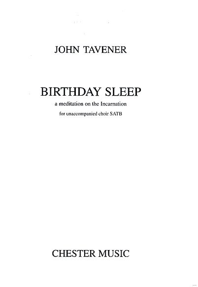 John Tavener: Birthday Sleep