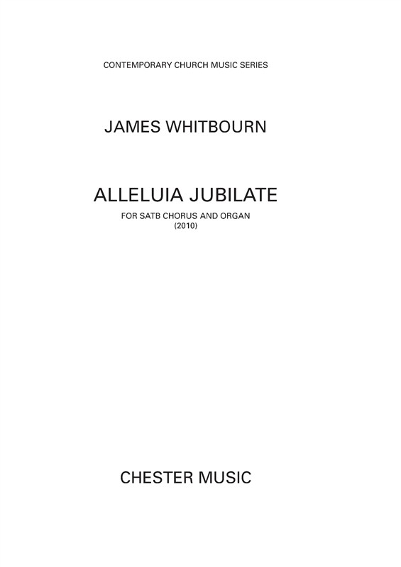 James Whitbourn: Alleluia Jubilate