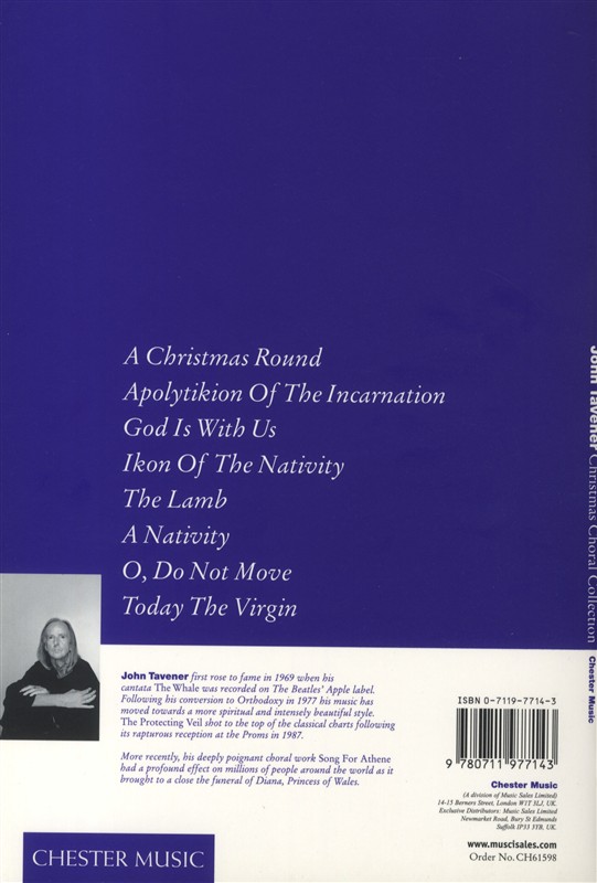 John Tavener: Christmas Choral Collection