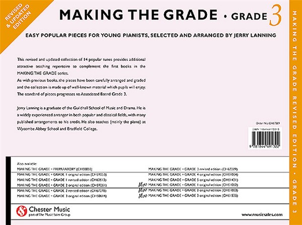 Making The Grade: Grade Three - Revised Edition (Piano)