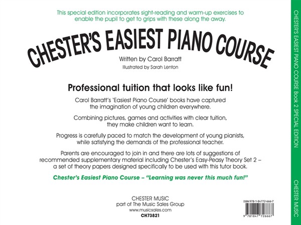 Chester's Easiest Piano Course: Book 2 - Special Edition