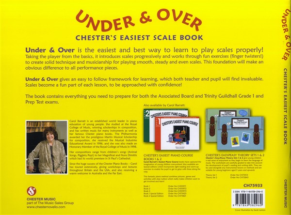 Carol Barratt: Under And Over - Chester's Easiest Scale Book