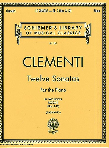 Muzio Clementi: Twelve Sonatas For The Piano - Book II