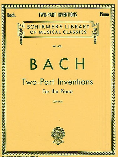 J.S. Bach: Fifteen Two-Part Inventions (Czerny)