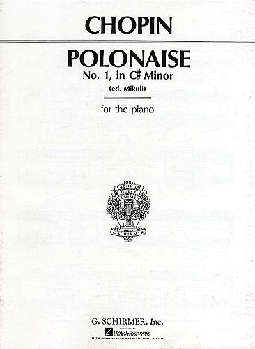 Frederic Chopin: Polonaise In C Sharp Minor Op.26 No.1