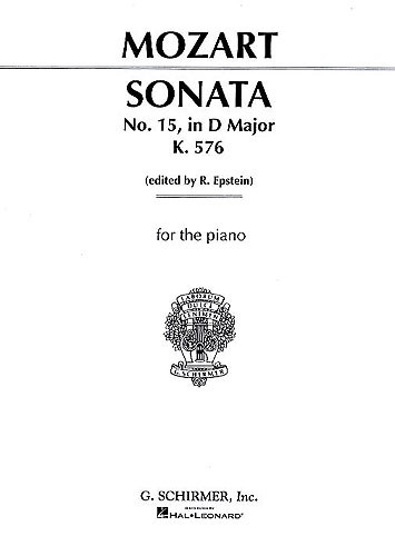 W.A. Mozart: Piano Sonata No.16 In D Major K.576