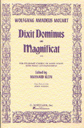 W.A. Mozart: Dixit Dominus And Magnificat K.193