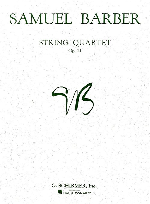 Samuel Barber: String Quartet Op.11 (Parts)