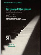 Keyboard Strategies For The Older Beginner - Master Text I