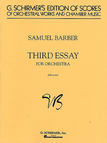 Samuel Barber: Third Essay For Orchestra Op.47 (Study Score)