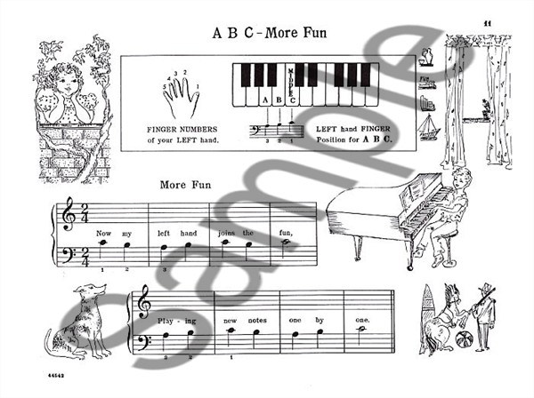 Howard Kasschau Piano Course Teach Me To Play: Primer