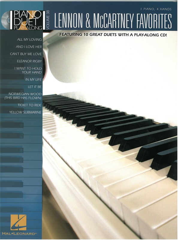 Lennon And McCartney Favourites - Piano Duet Play-Along Volume 38