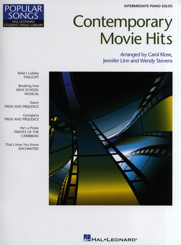 Contemporary Movie Hits: Intermediate Piano Solos