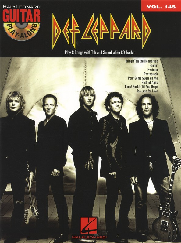 Guitar Play-Along Volume 145: Def Leppard