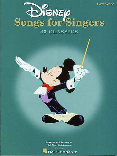 Disney Songs For Singers: Low Voice