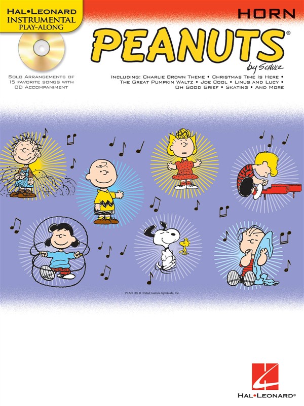 Hal Leonard Instrumental Play-Along: Peanuts (Horn)