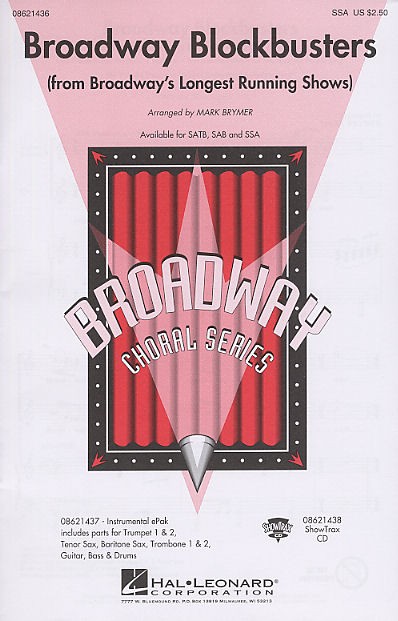 Broadway Blockbusters Medley (SSA)