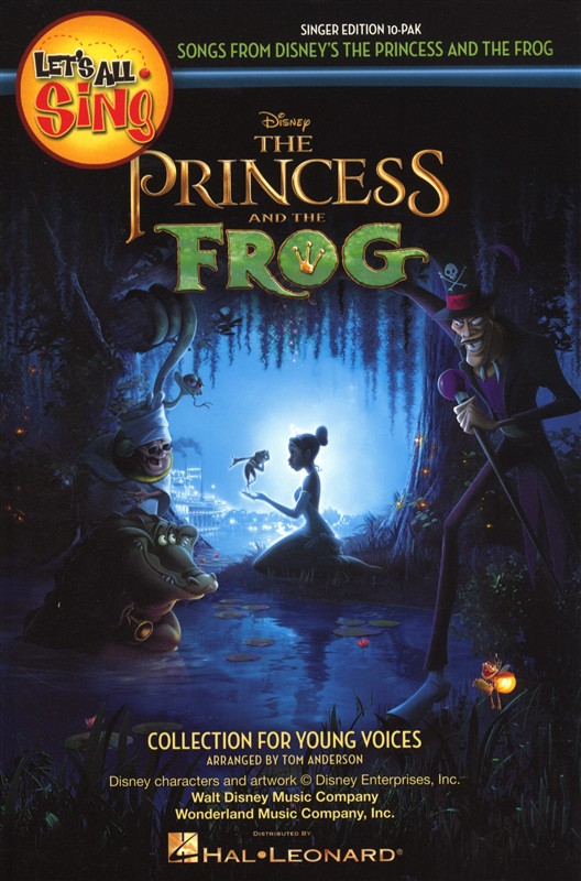 Let's All Sing Songs From Disney's The Princess And The Frog - Singer 10 Pak