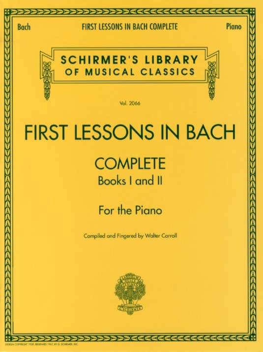 First Lessons In Bach - Complete