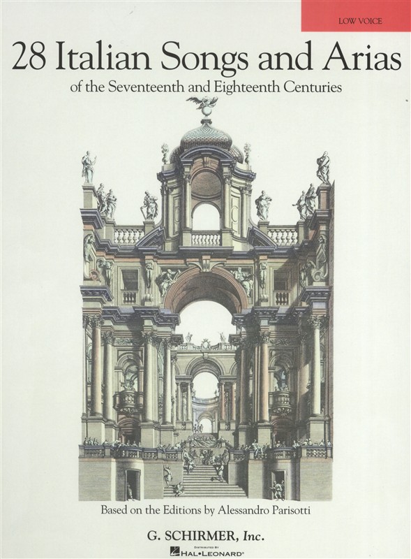 28 Italian Songs And Arias Of The 17th And 18th Centuries - Low Voice (Book Only