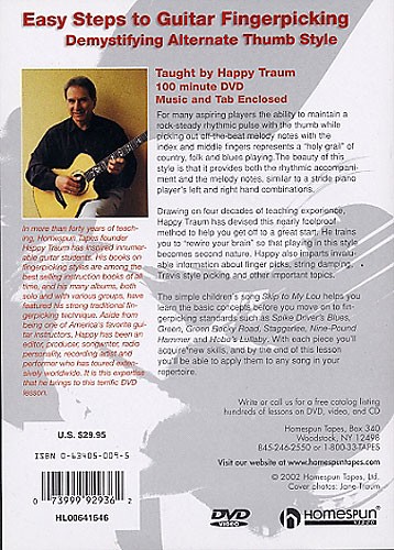 Easy Steps To Guitar Fingerpicking DVD