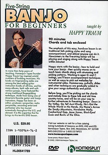 Five String Banjo For Beginners