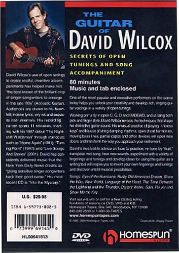 David Wilcox: Secrets Of Open Tunings And Song Accompaniment