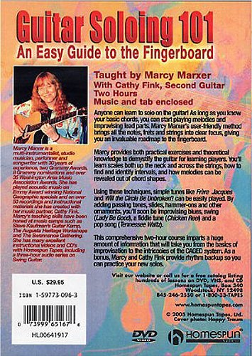 Marcy Marxer: Guitar Soloing 101 - An Easy Guide To The Fingerboard