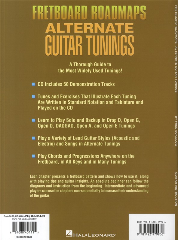 Fred Sokolow: Fretboard Roadmaps: Alternate Guitar Tunings