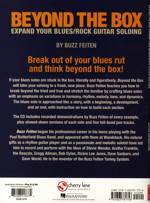 Buzz Feiten: Beyond The Box - Expand Your Blues/Rock Guitar Soloing