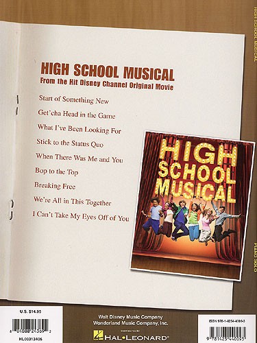 High School Musical - Piano Solo