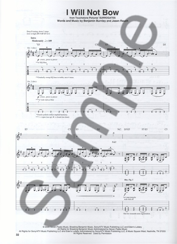 Guitar Tab 2009-2010