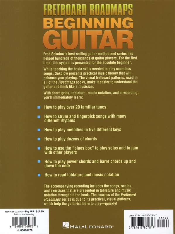 Fred Sokolow: Fretboard Roadmaps For The Beginning Guitarist