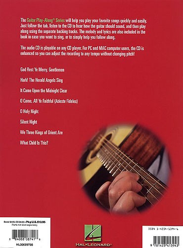 Guitar Play-Along Volume 62: Christmas Carols