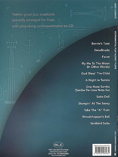 Jazz Classics Instrumental Play-Along: Flute (Book/CD)