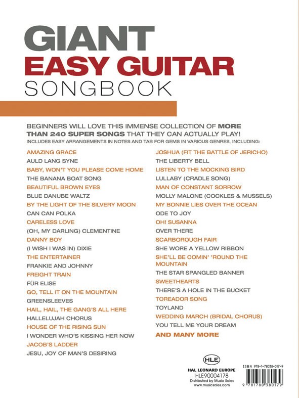 The Giant Easy Guitar Songbook