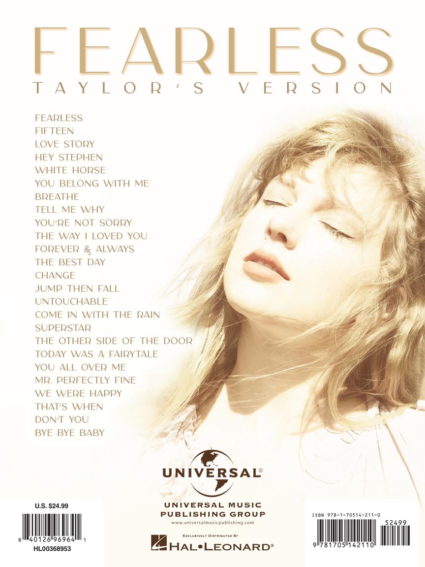 Taylor Swift - Fearless (Taylor's version)