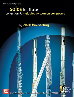 Solos for Flute, Collection 7: Melodies by Women Composers