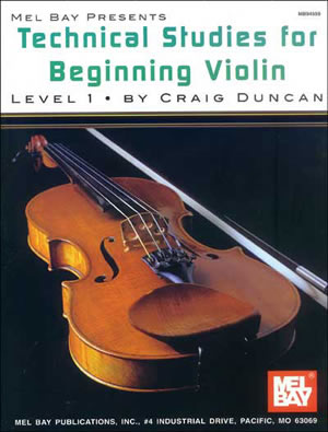 Technical Studies For Beginning Violin