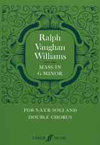 Ralph Vaughan Williams: Mass In G Minor (Faber Edition)