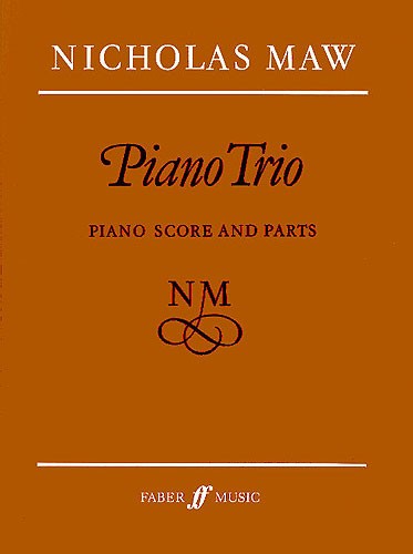 Nicholas Maw: Piano Trio (Score/Parts)