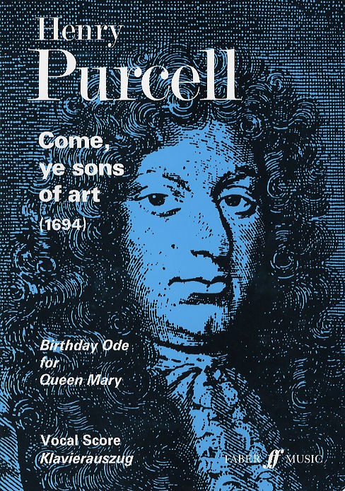 Henry Purcell: Come, Ye Sons Of Art (Vocal Score)