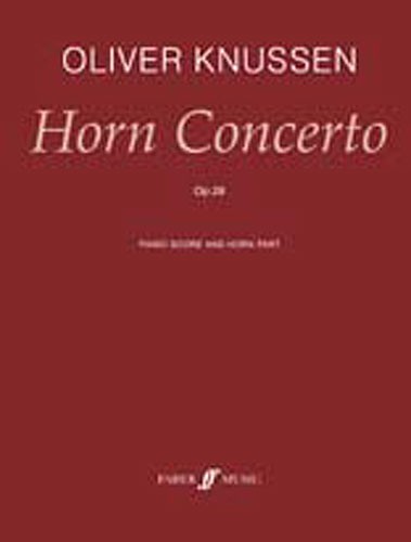 Oliver Knussen: Horn Concerto Op.28 (Horn/Piano)