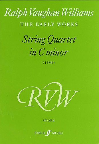 Ralph Vaughan Williams: String Quartet In C Minor (Score)