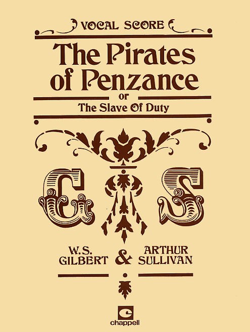 Gilbert And Sullivan: The Pirates Of Penzance (Vocal Score)