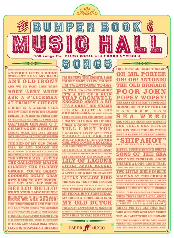 Bumper Book Of Music Hall Songs (PVG)