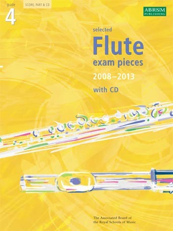 ABRSM Flute Examination Pieces: Grade 4 (2008-2013) - Book/CD